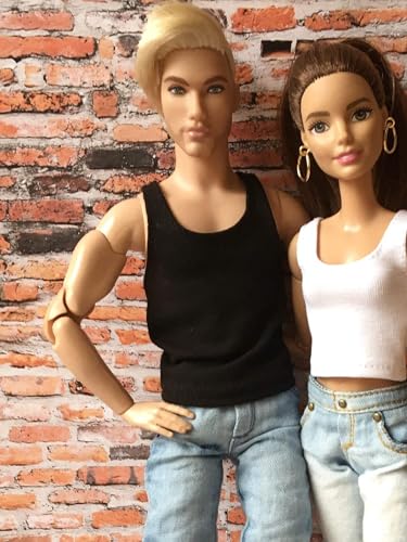 BQ‑Power – Basic Tanktop für Ken-Puppen 30 cm / 12 Zoll / 20. Ochre Pull-on Style BQ‑Power – Basic Tanktop für Ken-Puppen 30 cm / 12 Zoll / 20. Ochre Pull-on Style von Bouutique