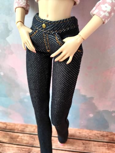 BQ‑Twilight – Stretch-Jeans für Modepuppen 30 cm (1/6 Puppen) Dark Blue von Bouutique
