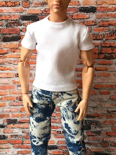 BQ‑VITAL – Kurzarm-T-Shirt für Ken-Puppen 30 cm / 12 Zoll / 07. Salmon von Bouutique