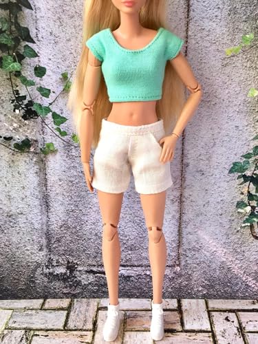 BQ‑Zani – Sommer-Shorts aus Leinen für Modepuppen 29 cm (1/6 Puppen) von Bouutique