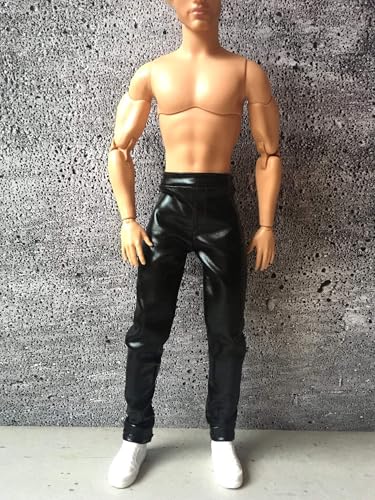 Gleam – Glänzende Kunstlederhose für Ken-Puppen 30 cm von Bouutique