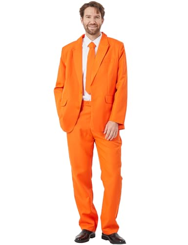 Boveco Herrenanzug, einfarbig, Freizeitanzug, Kostüm für Halloween, Abschlussball, Party, 3-teiliges Outfit mit Jacke, Hose, Krawatte, Größe 3XL Boveco Herrenanzug, einfarbig, Freizeitanzug, Kostüm für Halloween, Abschlussball, Party, 3-teiliges Outfit mit Jacke, Hose, Krawatte, Größe 3XL von Boveco