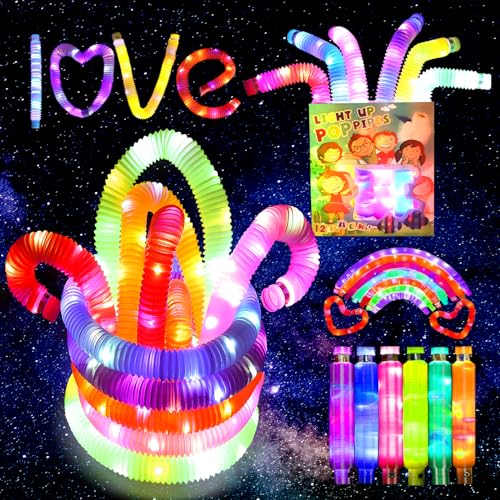 Bowasin LED Feder Leucht Springendes Spielzeug (Pop Tubes) Bowasin LED Feder Leucht Springendes Spielzeug (Pop Tubes) von Bowasin