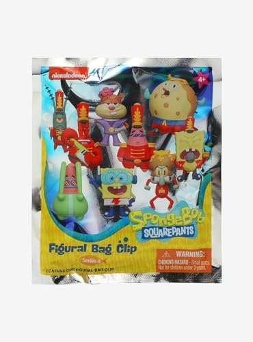 BoxLunch Spongebob Schwammkopf 3D PVC-Taschenanhänger Series 6 Display (24) von BoxLunch