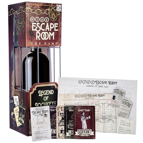 Boxer Gifts GA3058 Wine Escape Room | Lösen Sie das Puzzle, um das Geschenk zu erhalten von Boxer Gifts