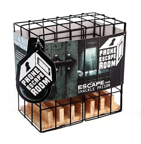 Boxer Gifts Phone Escape Room | Escape from Shackle Prison to Unlock Your Phones Spiel | Tolles Puzzlespiel Geschenk für Familien von Boxer Gifts
