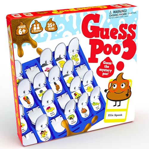 Guess Poo Spiel | Großer Spaß für Kinder von Boxer Gifts