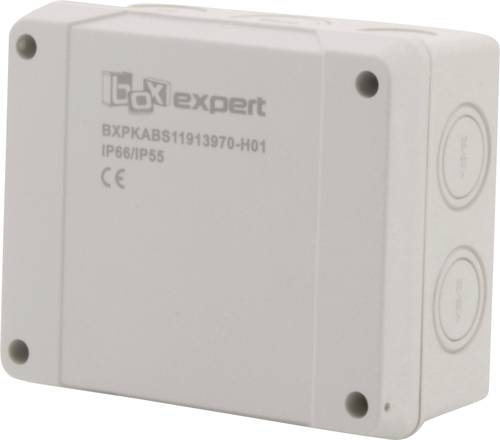 Boxexpert BXPKABS11913970-H01 Installations-Gehäuse 119 x 139 x 70 ABS Lichtgrau 5St. von Boxexpert