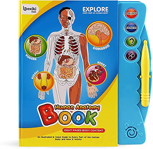 Boxiki kids Das Buch über den menschlichen Körper; Lernen Sie die verschiedenen Körperteile in diesem Aktivitätenbuch kennen. von Boxiki kids