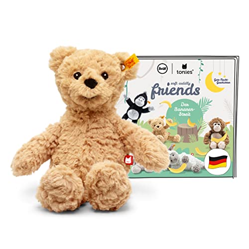 tonies Hörfiguren für Toniebox, Steiff Soft Cuddly Friends mit Hörspiel – Jimmy Bär, Hörspiel mit Liedern für Kinder ab 3 Jahren, Spielzeit ca. 70 Minuten von tonies