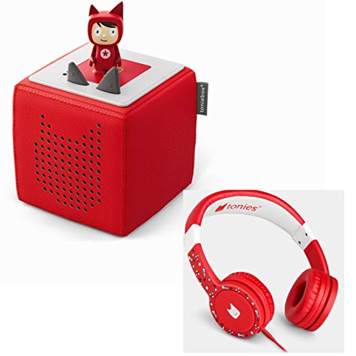 Boxine Toniebox Starterset Rot mit Kreativtonie + Kinderkopfhörer Tonie-Lauscher Boxine Toniebox Starterset Rot mit Kreativtonie + Kinderkopfhörer Tonie-Lauscher von boxine