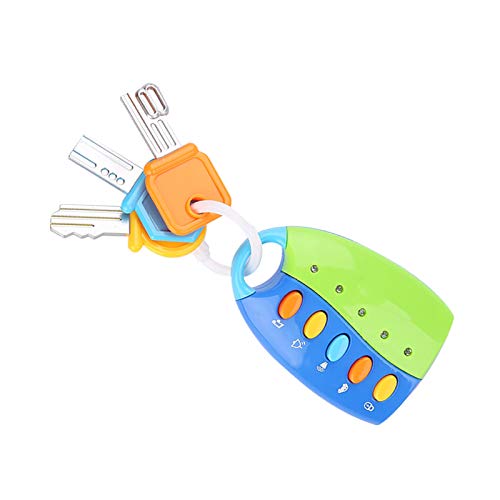 Boxwizard Baby Spielzeug Smart Key Fernbedienung Auto Control Musical Pretend Spielen für Kinder Bildung Spielzeug (Blau) von Boxwizard