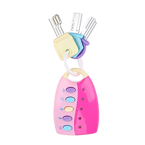 Boxwizard Baby Spielzeug Smart Key Fernbedienung Auto Control Musical Pretend Spielen für Kinder Bildung Spielzeug (Rosa) von Boxwizard