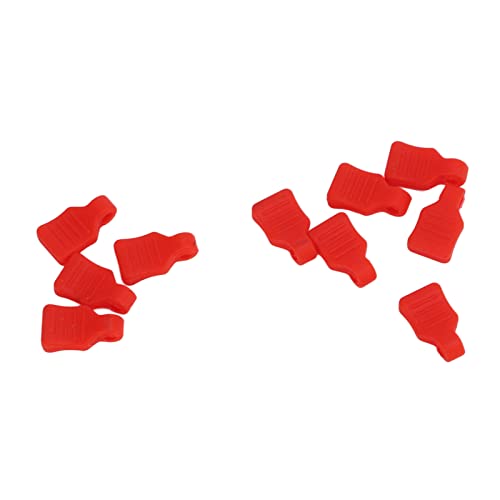 Boxwizard RC-Karosserieclips, Stabil, Zuverlässig, Klein, Kompakt, Schützend, Austauschbar, Praktisches Ferngesteuertes Autozubehör (Rot) von Boxwizard