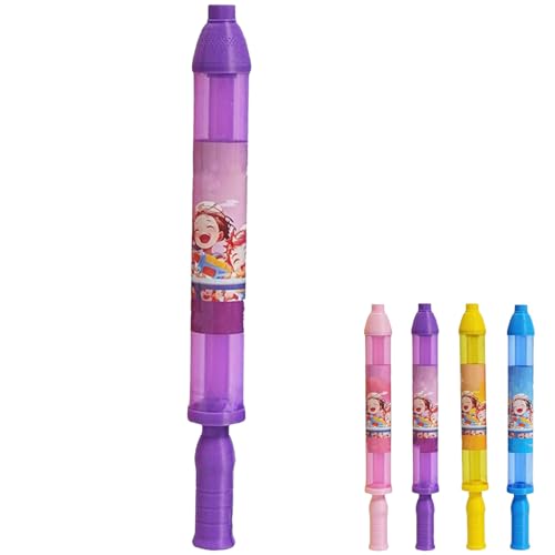 Water Fireworks Toys, Firework Water Squirter Gun, Romantic Firework Style Water Spray Toy for Couples, High Pressure Pull-Out Sprinkler Spray Toys for Bathing, Pool, Party Entertainment (Purple,4) von Bpoeee