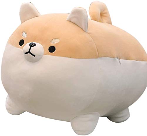 Bprtcra Corgi Hund Plüsch Kissen Gefüllte Weiche Daunen Baumwolle Tier Plüschtiere, 40CM Cartoon Plüsch Hundekissen Hund Plüsch Puppe gefüllt Shiba Inu Dekokissen Hundepuppen für Kinder,Type B Bprtcra Corgi Hund Plüsch Kissen Gefüllte Weiche Daunen Baumwolle Tier Plüschtiere, 40CM Cartoon Plüsch Hundekissen Hund Plüsch Puppe gefüllt Shiba Inu Dekokissen Hundepuppen für Kinder,Type B von Bprtcra