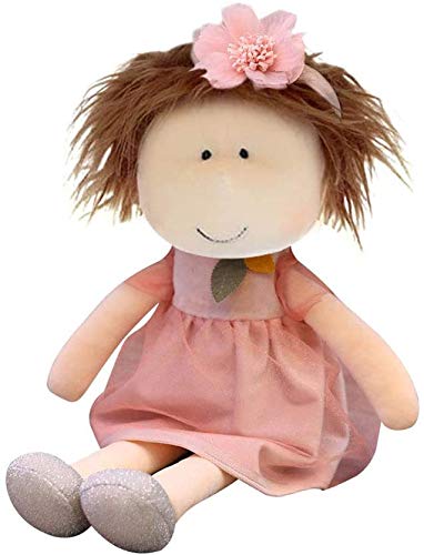 Bprtcra Rag Dolls, Handmade Textilpuppen Babypuppe, Baby-Geburtstagsgeschenke, Kuschelpuppe Textile Dolls, Little Eye Rag Doll, Weiche Stoffpuppe Geschenk für Babys,45CM,Type A von Bprtcra