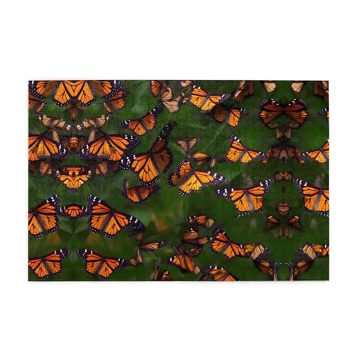 Personalisiertes Puzzle: Erstellen Sie ein individuelles Bilderpuzzle - Perfekt für Familienspaß und Geschenke Monarch-Schmetterling von BrUgui