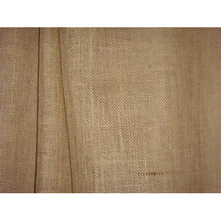 Hessischer/Jute/Sackleinen-Stoff 002 Natur 130cm - 50cm von Brændgaard Textile