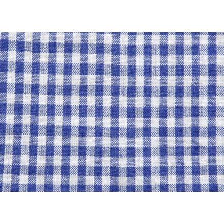 Kariertes Tischtuch 4x4mm Baumwollstoff 600 Kobalt 140cm - 50cm Kariertes Tischtuch 4x4mm Baumwollstoff 600 Kobalt 140cm - 50cm von Brændgaard Textile