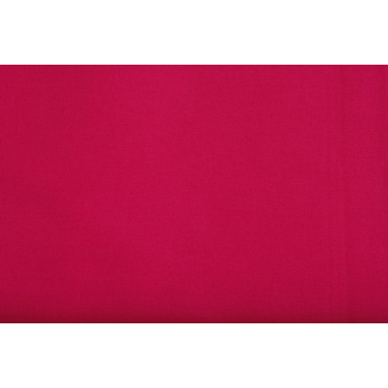 Perlenbaumwolle Bio-Baumwollstoff 027 Cerise 150cm, 50cm von Brændgaard Textile