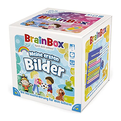 Brain Box 2094910, Meine ersten Bilder, Lernspiel, Quizspiel für Kinder ab 4 Jahren: Was kannst du dir in 10 Sekunden merken? von Brain Box