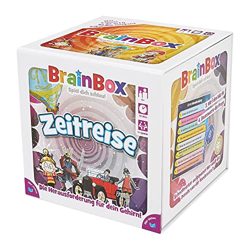 Brain Box 2094936 Zeitreise, Lernspiel, Gedächtnisspiel, Quizspiel für Kinder ab 7 Jahren von Brain Box