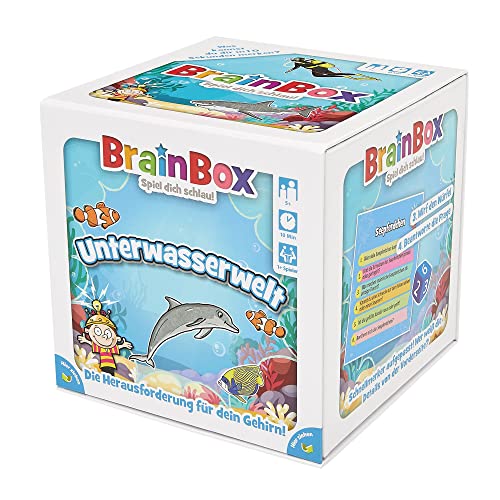 Brain Box 94924 , Unterwasserwelt, Lernspiel, Quizspiel für Kinder ab 5 Jahren von Brain Box