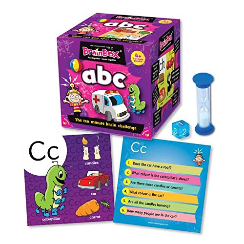 Brain Box Asmodee ABC Lernspiel für Kinder ab 8 Jahren, italienische Ausgabe von Brain Box