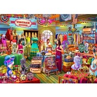 Brain Tree - Fancy Vintage 1000 Pieces Jigsaw Puzzle for Adults Brain Tree - Fancy Vintage 1000 Pieces Jigsaw Puzzle for Adults von Brain Tree Games