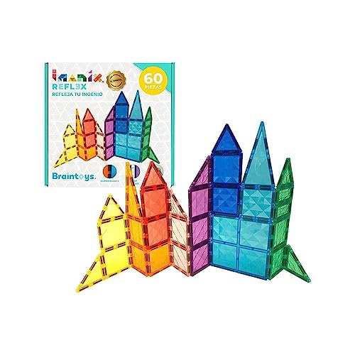 BrainToys 350061 Magnete und magnetische Spielzeuge, bunt, M von BrainToys