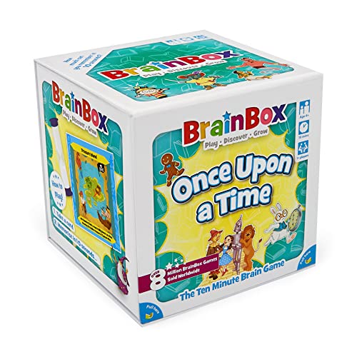 Brainbox Once Upon a Time (2022), Card Game, Ages 4+, 1+ Players, 10+ Minutes Playing Time von Brain Box