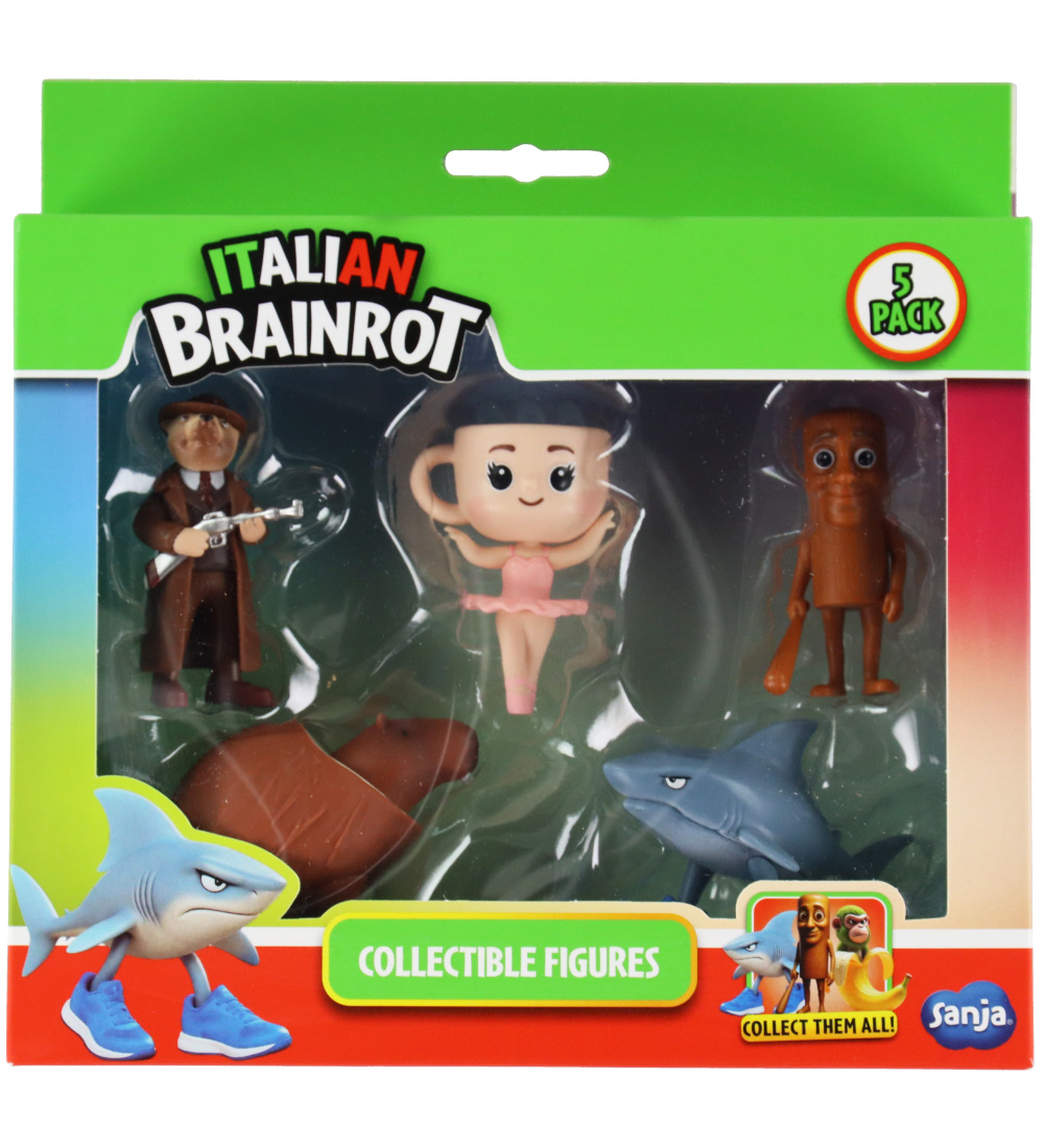 Brainrot Spielfiguren - 5 st. - 5 cm - Brainrot - One Size - Spielzeugfiguren Brainrot Spielfiguren - 5 st. - 5 cm - Brainrot - One Size - Spielzeugfiguren von Brainrot