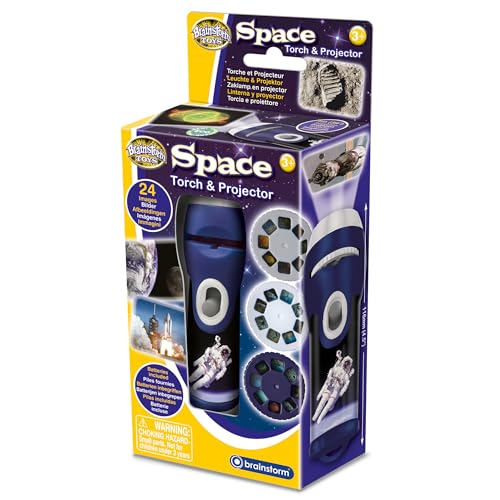 Brainstorm TOYS E2008 Space Torch & Projector, Blue von Brainstorm Toys
