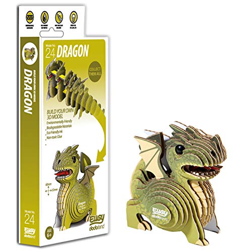 EUGY 3D Dragon Modell:, Bastelset von EUGY