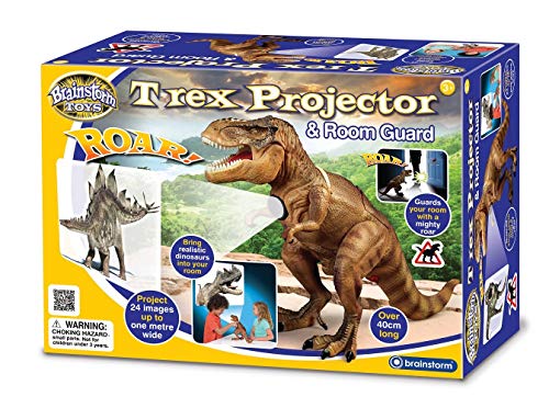 Brainstorm Toys E2028 T-Rex Projector and Room Guard, Various von Brainstorm Toys