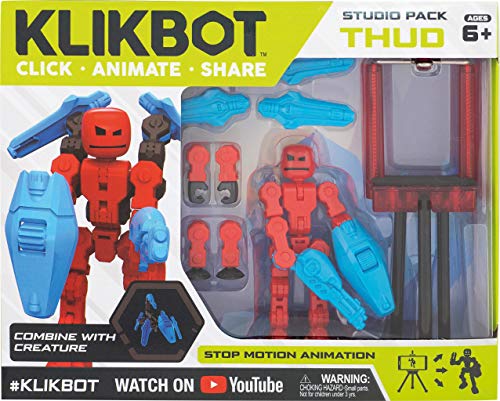 Brainstorm Toys KLIKBOT S2033 Studio-Daumen, Mehrfarbig von Brainstorm Toys