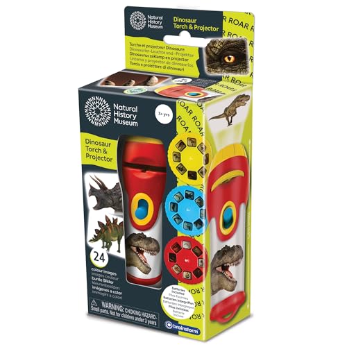 Natural History Museum N5130 Dinosaur Torch & Projector, 110mm Natural History Museum N5130 Dinosaur Torch & Projector, 110mm von Brainstorm Toys