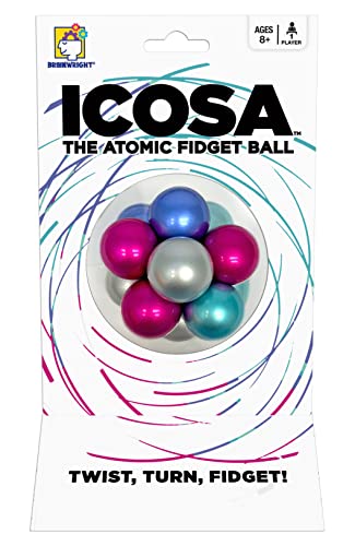 Icosa Ice - Der Atomic Fidget Ball Dreh, Turn, Fidget! Icosa Ice - Der Atomic Fidget Ball Dreh, Turn, Fidget! von Brainwright