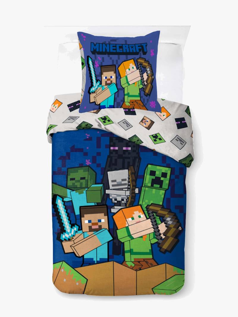 BrandMac Bettwäsche Minecraft Echoes Of Hardcare 140 x 200 cm, Dunkelblau BrandMac Bettwäsche Minecraft Echoes Of Hardcare 140 x 200 cm, Dunkelblau von BrandMac