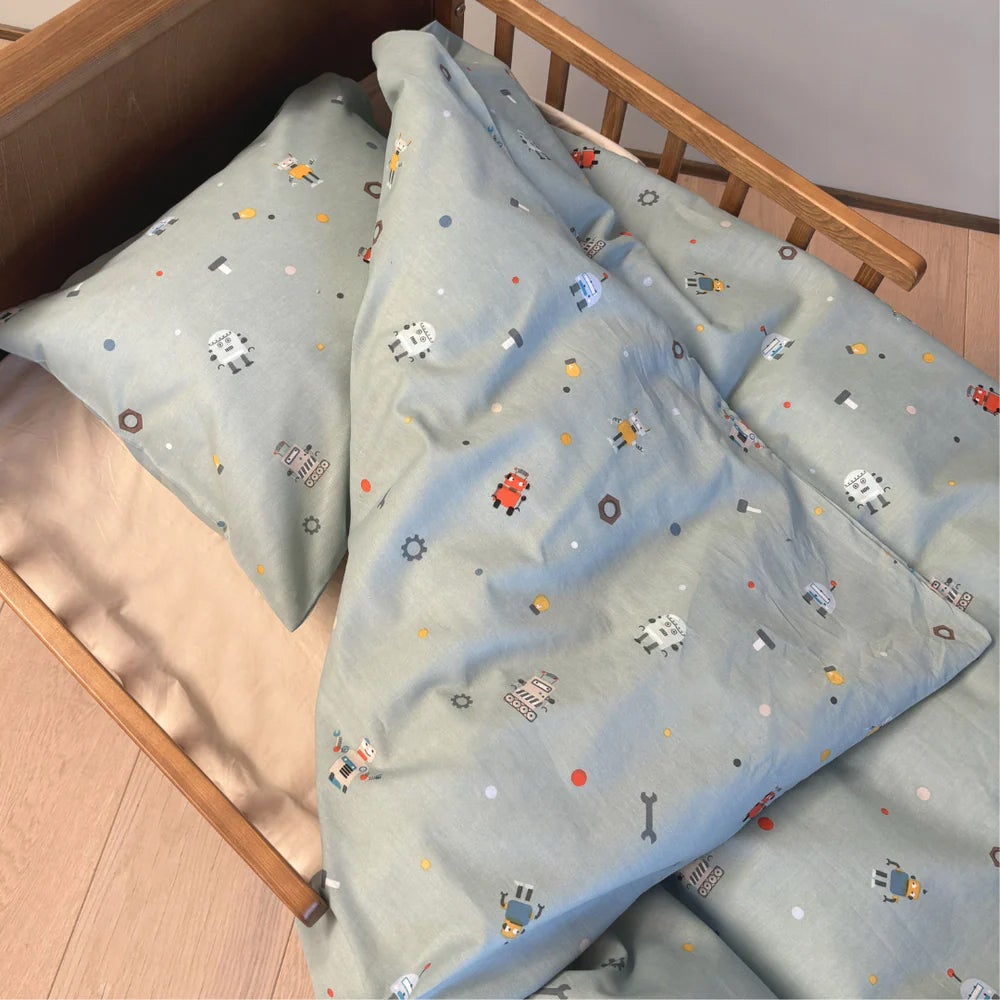 By Mats Bettwäsche Junior 100x140, Robot von BrandMac