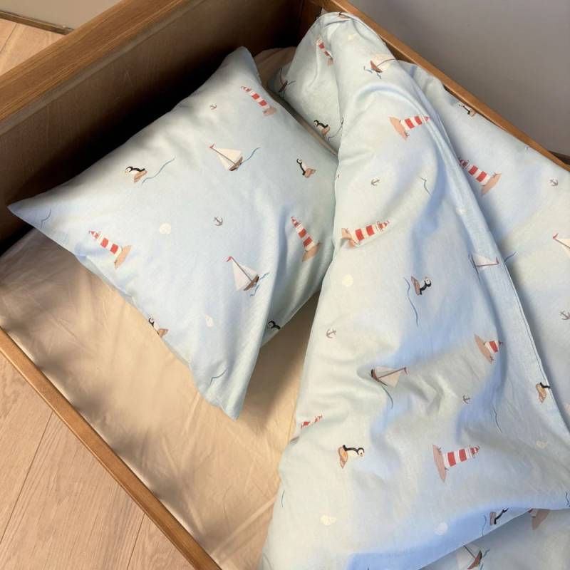 By Mats Bettwäsche Junior 100x140, Sailor Puffin By Mats Bettwäsche Junior 100x140, Sailor Puffin von BrandMac