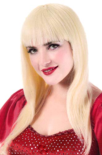 BRANDSSELLER - Damen Karneval Langhaar Perücke ca. 50 cm lang Karneval/Fasching, Motto-Party und Shows - Blond BRANDSSELLER - Damen Karneval Langhaar Perücke ca. 50 cm lang Karneval/Fasching, Motto-Party und Shows - Blond von Brandsseller