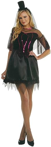 Brandsseller Damen Kostüm Dark Widow mit Haarband Karneval Party Halloween Junggesellinnenabschied Frauen Verkleidung Brandsseller Damen Kostüm Dark Widow mit Haarband Karneval Party Halloween Junggesellinnenabschied Frauen Verkleidung von Brandsseller