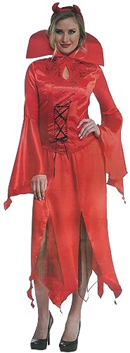 Brandsseller Damen Kostüm Devil mit Harreif Karneval Party Halloween Junggesellinnenabschied Frauen Verkleidung von Brandsseller
