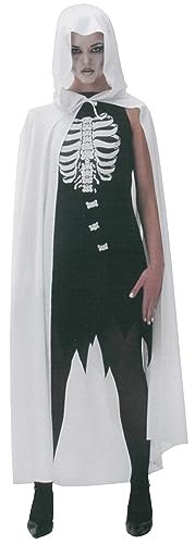 Brandsseller Damen Kostüm Fantome Cape und Kleid Karneval Party Halloween Junggesellinnenabschied Frauen Verkleidung One Size L von Brandsseller