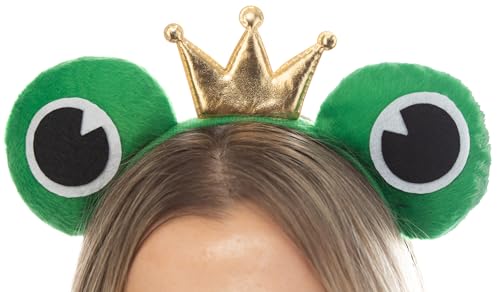 Brandsseller Froschkönig Haarreif Karneval Accessoire Fasching Party Kostüm Haarreifen mit Froschaugen Brandsseller Froschkönig Haarreif Karneval Accessoire Fasching Party Kostüm Haarreifen mit Froschaugen von Brandsseller