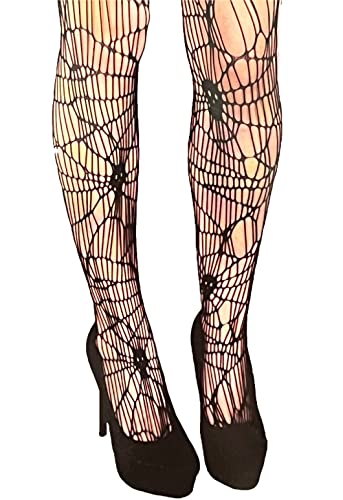 Brandsseller Halloween Damen Netz Strumpfhose Spinne Horror Accessoire Verkleidung Karneval Party Einheitsgröße Schwarz Brandsseller Halloween Damen Netz Strumpfhose Spinne Horror Accessoire Verkleidung Karneval Party Einheitsgröße Schwarz von Brandsseller
