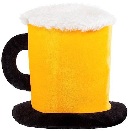 Brandsseller Hut Bierkrug mit Henkel Plüsch Mütze Karneval Kostüm Partyhut Fasching Verkleidung Junggesellenabschied Brandsseller Hut Bierkrug mit Henkel Plüsch Mütze Karneval Kostüm Partyhut Fasching Verkleidung Junggesellenabschied von Brandsseller
