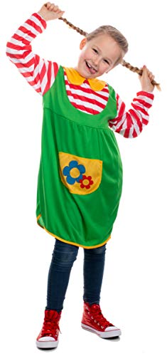 Brandsseller Kinder Kostüm Verkleidung für Karneval Fasching Halloween - Freches Mädchen M von Brandsseller
